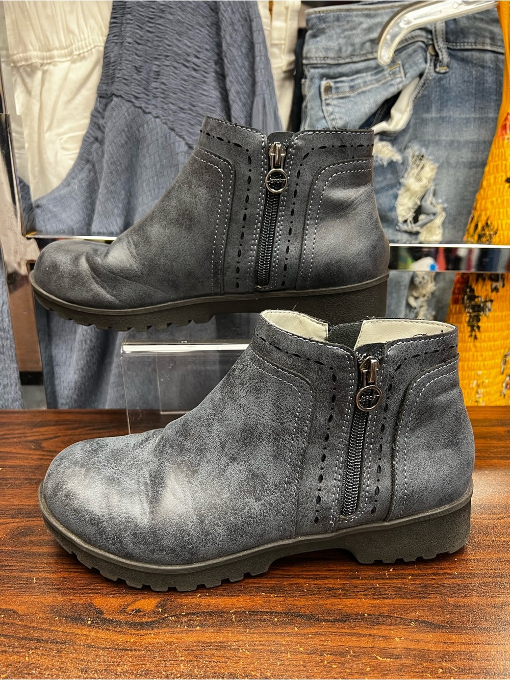 JSport by Jambu Jenna Ankle Boots - Size 8
